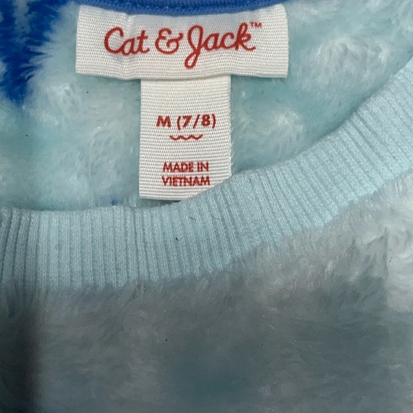 Fuzzy Fleece Sweat Shirt - Size 7/8 - Picture 3 of 6